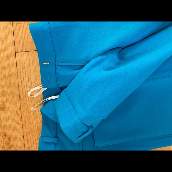 Calvin Klein Blue Blazer Pant Suit - Picture 4 of 9